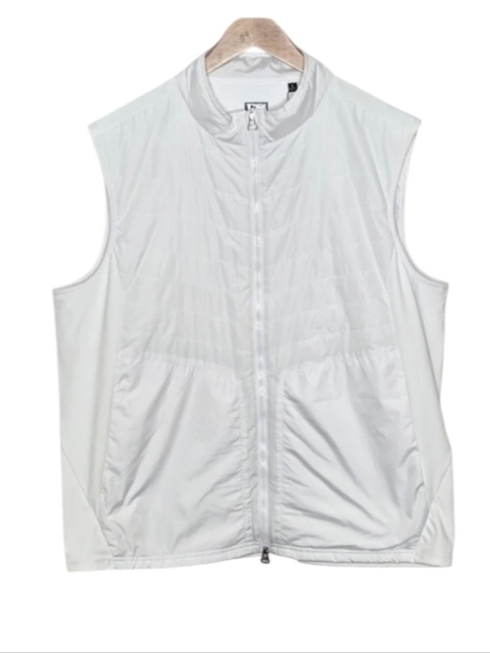 F/x Fushion Golf Men's White Zip-Up Vest